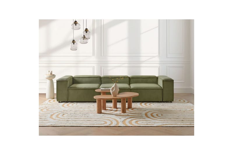Modulsoffa Ardal Grön/Svart - Grön/Svart - Möbler - Soffa - Modulsoffor - Komplett modulsoffa