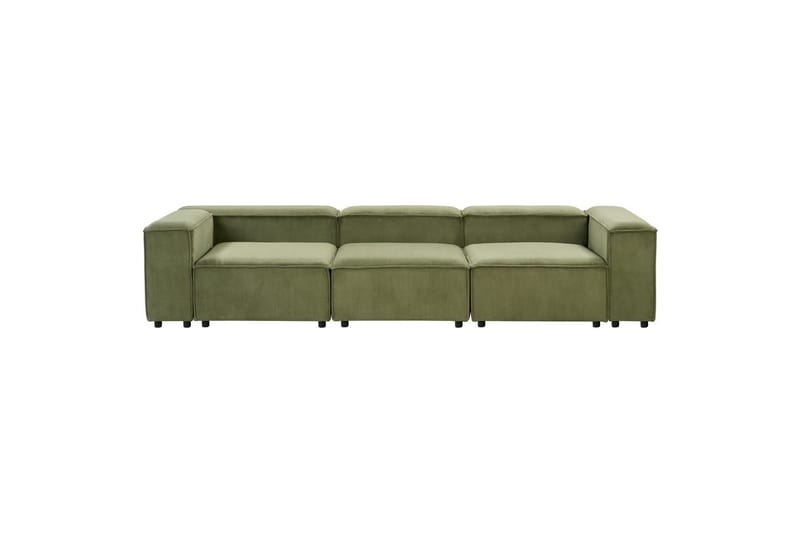 Modulsoffa Ardal Grön/Svart - Grön/Svart - Möbler - Soffa - Modulsoffor - Komplett modulsoffa