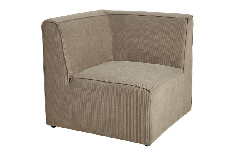 Modulsoffa Lemvig Taupe - Taupe - Möbler - Soffa - Modulsoffor - Komplett modulsoffa