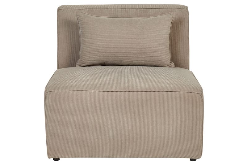 Modulsoffa Lemvig Taupe - Taupe - Möbler - Soffa - Modulsoffor - Komplett modulsoffa