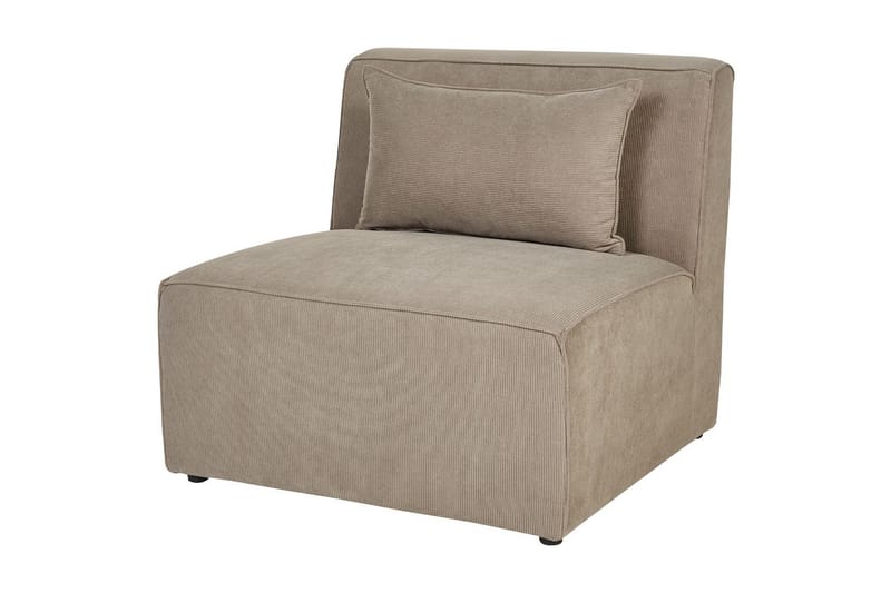 Modulsoffa Lemvig Taupe - Taupe - Möbler - Soffa - Modulsoffor - Komplett modulsoffa