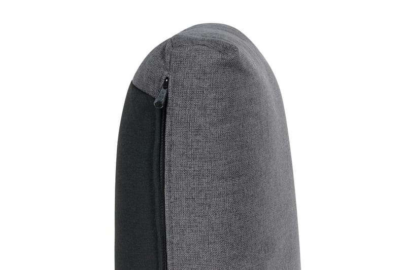 Modulsoffa med fotpall Unstad Grå, Vänstervänd - Grå, Vänstervänd - Möbler - Soffa - Modulsoffor - Komplett modulsoffa