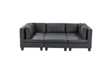 Modulsoffa med fotpall Unstad Konstläder