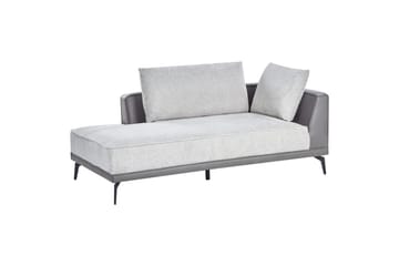 Modulsoffa Myken Grå/svart, Högervänd - Grå/svart, Högervänd - Möbler - Soffa - Modulsoffor - Komplett modulsoffa
