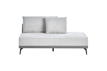 Modulsoffa Myken Grå/svart, Högervänd - Grå/svart, Högervänd - Möbler - Soffa - Modulsoffor - Komplett modulsoffa