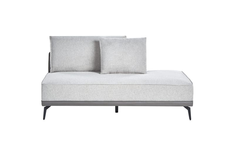 Modulsoffa Myken Grå/svart, Högervänd - Grå/svart, Högervänd - Möbler - Soffa - Modulsoffor - Övriga moduler till modulsoffa