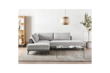 Modulsoffa Myken Grå/svart, Högervänd - Grå/svart, Högervänd - Möbler - Soffa - Modulsoffor - Komplett modulsoffa