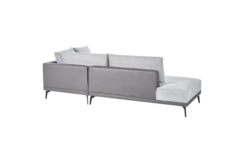 Modulsoffa Myken Grå/svart, Vänstervänd - Grå/svart, Vänstervänd - Möbler - Soffa - Modulsoffor - Övriga moduler till modulsoffa