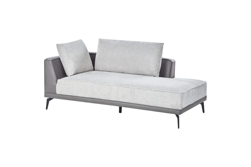 Modulsoffa Myken Grå/svart, Vänstervänd - Grå/svart, Vänstervänd - Möbler - Soffa - Modulsoffor - Övriga moduler till modulsoffa