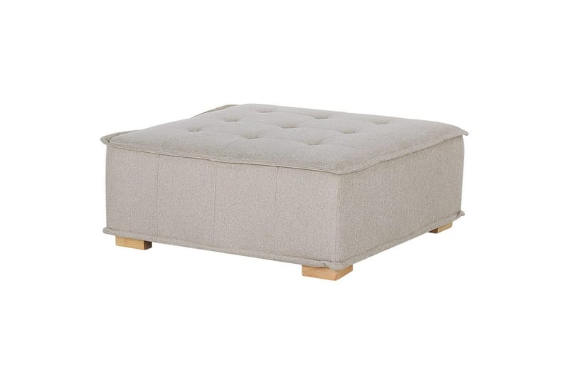 Modulsoffa Tibro Beige/ljust trä - Beige/ljust trä - Möbler - Soffa - Modulsoffor - Komplett modulsoffa