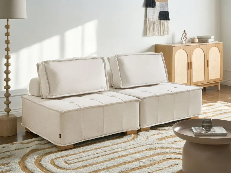 Modulsoffa Tibro - Off-White - Möbler - Soffa - Modulsoffor - Komplett modulsoffa