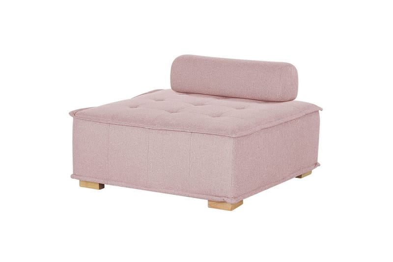 Modulsoffa Tibro Rosa/ljust trä - Rosa/ljust tr ä - Möbler - Soffa - Modulsoffor - Komplett modulsoffa