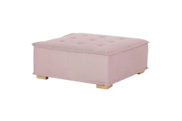 Modulsoffa Tibro Rosa/ljust trä - Rosa/ljust trä - Möbler - Soffa - Modulsoffor - Komplett modulsoffa
