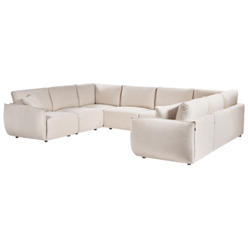 Modulsoffa U-formad Mesnali - Off-White - Möbler - Soffa - Modulsoffor - Komplett modulsoffa
