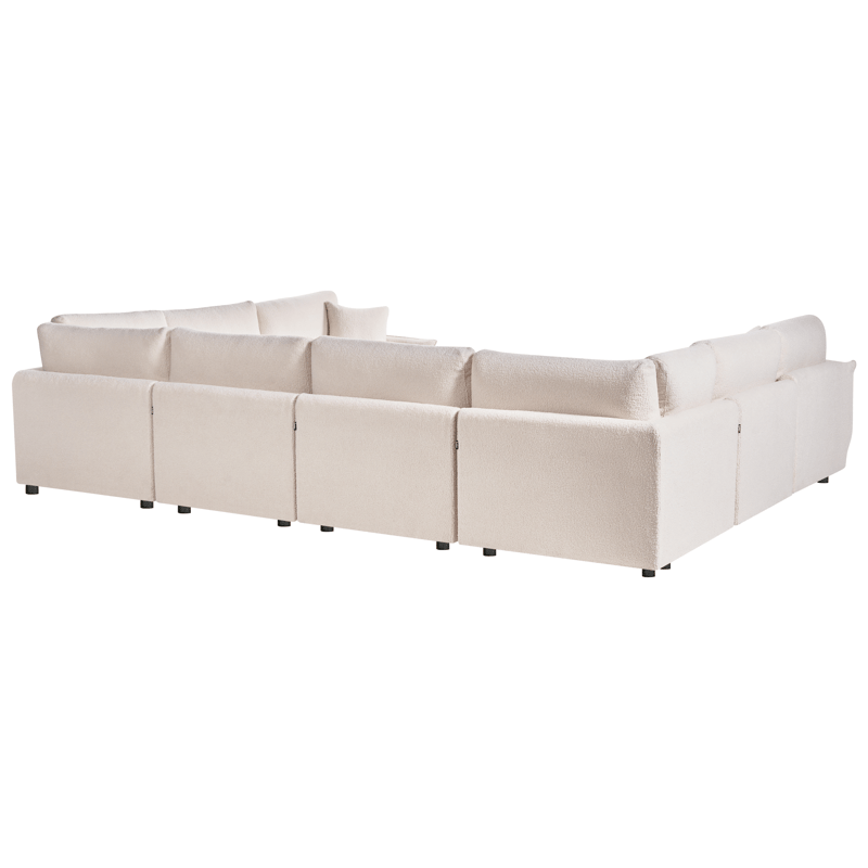 Modulsoffa U-formad Mesnali - Off-White - Möbler - Soffa - Modulsoffor - Komplett modulsoffa