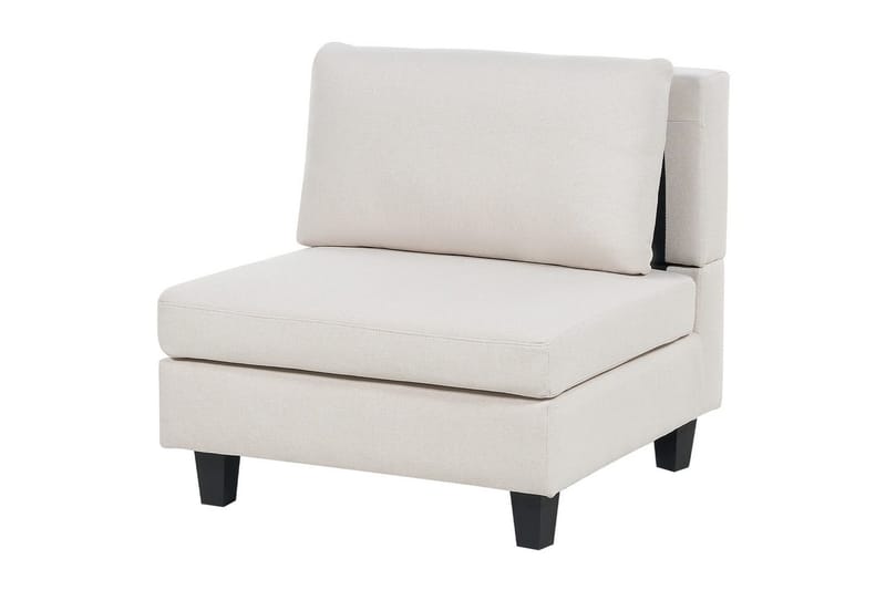 Modulsoffa Unstad Beige/svart - Beige/svart - Möbler - Soffa - Modulsoffor - Komplett modulsoffa