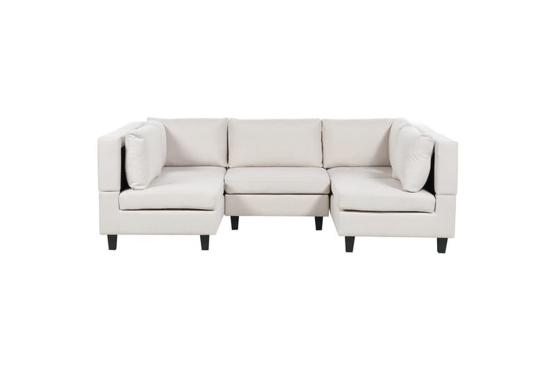 Modulsoffa Unstad Beige/svart, Beige/svart