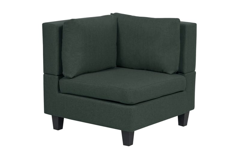 Modulsoffa Unstad Grön/Svart - Grön/Svart - Möbler - Soffa - Modulsoffor - Komplett modulsoffa