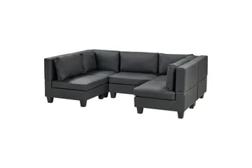 Modulsoffa Unstad Konstläder - Möbler - Soffa - Modulsoffor - Komplett modulsoffa