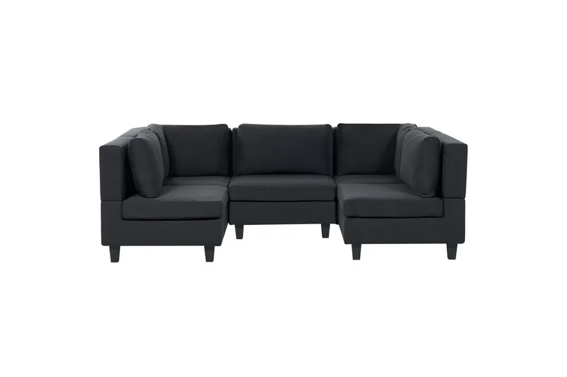 Modulsoffa Unstad Svart, Svart