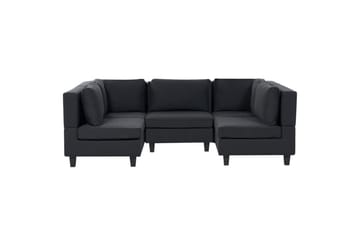 Modulsoffa Unstad Svart