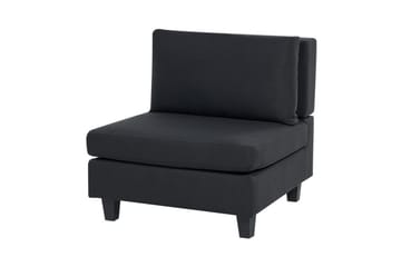 Modulsoffa Unstad Svart - Svart - Möbler - Soffa - Modulsoffor - Komplett modulsoffa