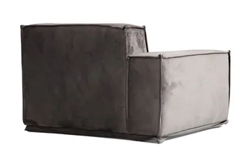 Nightcap Soffa m. Divan 4-sits - Grå - Möbler - Soffa - Modulsoffor - Komplett modulsoffa