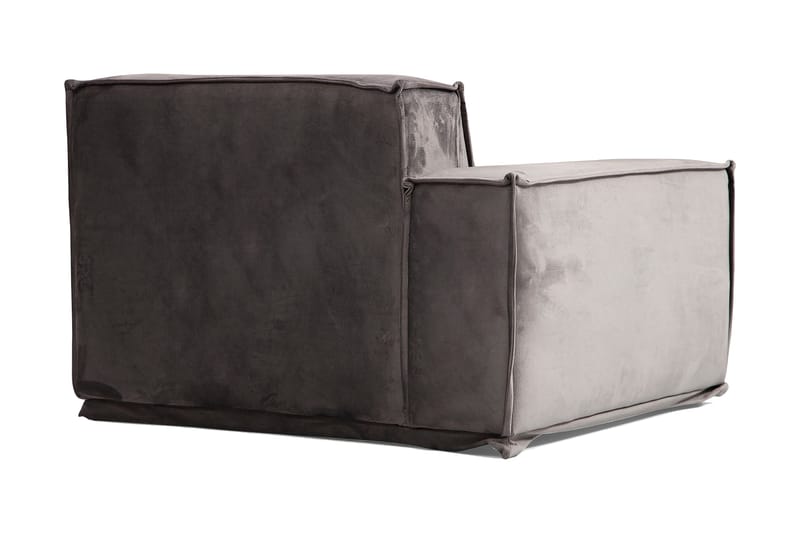 Nightcap Soffa m. Divan 4-sits - Grå - Möbler - Soffa - Modulsoffor - Komplett modulsoffa