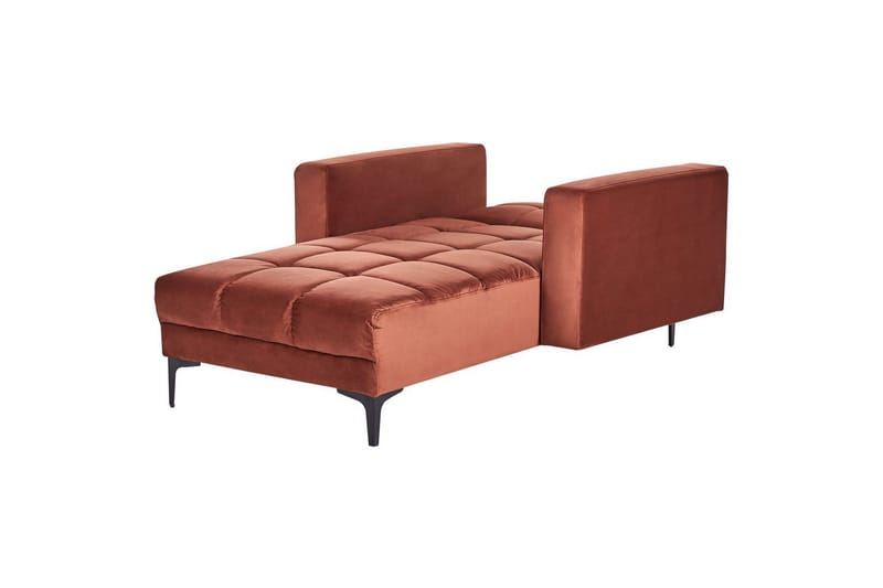 Schäslong Alnes Röd/Svart - Orange - Möbler - Soffa - Modulsoffor - Övriga moduler till modulsoffa