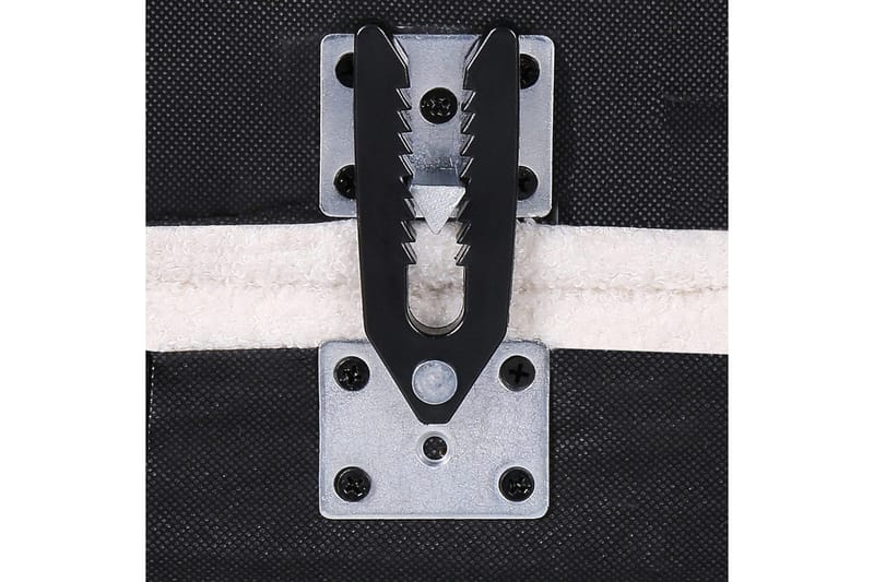 Schäslong Alnes Vit/Svart - Vit/Svart - Möbler - Stolar & fåtöljer - Fåtölj - Schäslongfåtölj & divanfåtölj