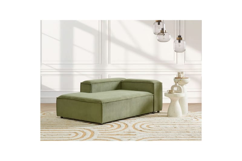 Schäslong Ardal Grön, Svart, Högervänd - Grön, Svart, Högervänd - Möbler - Soffa - Modulsoffor - Övriga moduler till modulsoffa