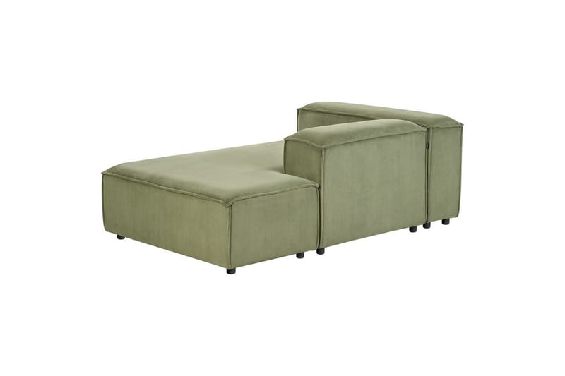 Schäslong Ardal Grön, Svart, Vänstervänd - Grön, Svart, Vänstervänd - Möbler - Soffa - Modulsoffor - Övriga moduler till modulsoffa