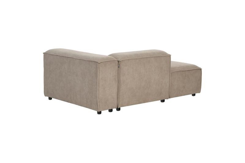 Schäslong Ardal Taupe, svart, Högervänd - Taupe, svart, Högervänd - Möbler - Soffa - Modulsoffor - Övriga moduler till modulsoffa