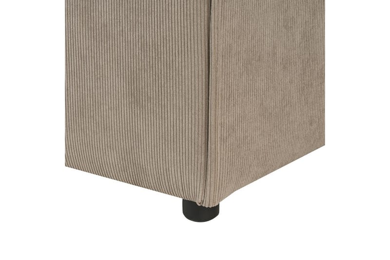 Schäslong Ardal Taupe, svart, Vänstervänd - Taupe, svart, Vänstervänd - Möbler - Soffa - Modulsoffor - Övriga moduler till modulsoffa