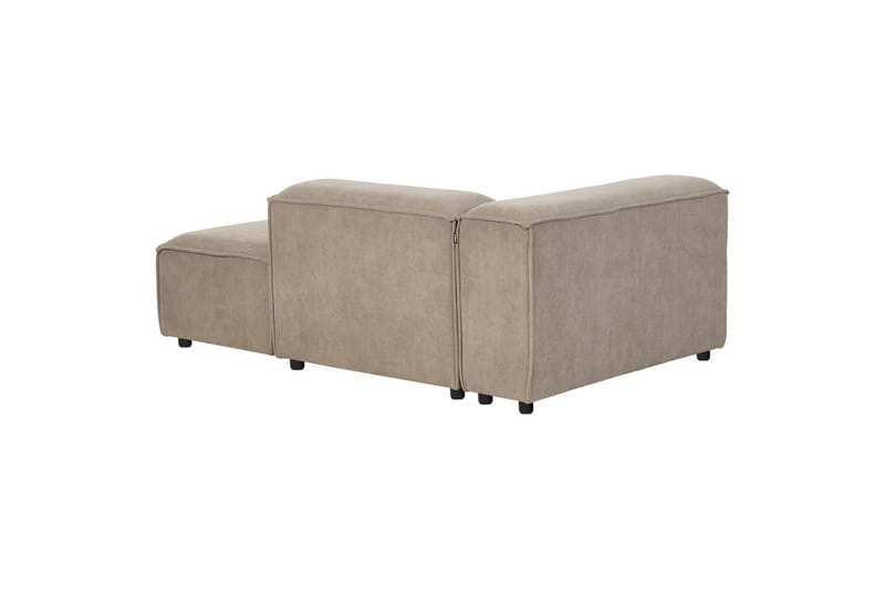 Schäslong Ardal Taupe, svart, Vänstervänd - Taupe, svart, Vänstervänd - Möbler - Soffa - Modulsoffor - Övriga moduler till modulsoffa