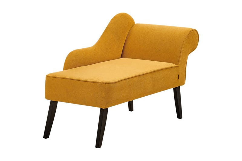 Schäslong Biarritz Gul, Svart, Högervänd - Gul, Svart, Högervänd - Möbler - Soffa - Modulsoffor - Övriga moduler till modulsoffa