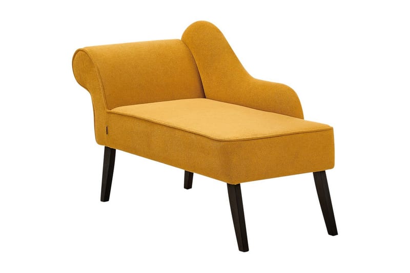 Schäslong Biarritz Gul, Svart, Vänstervänd - Gul, Svart, Vänstervänd - Möbler - Soffa - Modulsoffor - Övriga moduler till modulsoffa