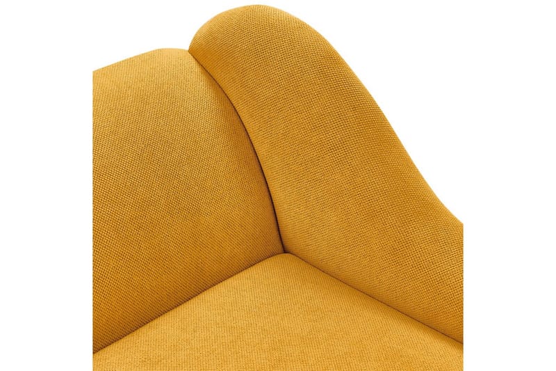 Schäslong Biarritz Gul, Svart, Vänstervänd - Gul, Svart, Vänstervänd - Möbler - Soffa - Modulsoffor - Övriga moduler till modulsoffa
