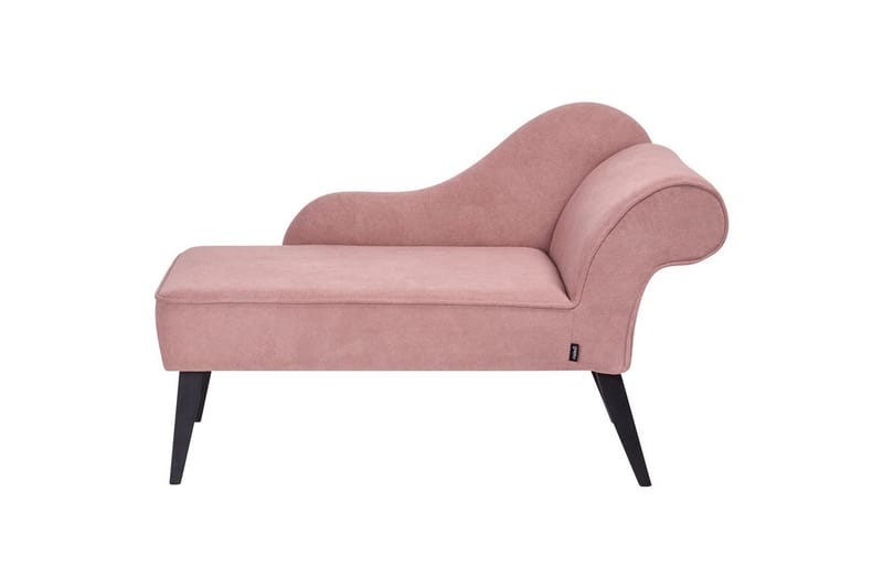 Schäslong Biarritz Rosa, Svart, Högervänd - Rosa, Svart, Högervänd - Möbler - Soffa - Modulsoffor - Övriga moduler till modulsoffa