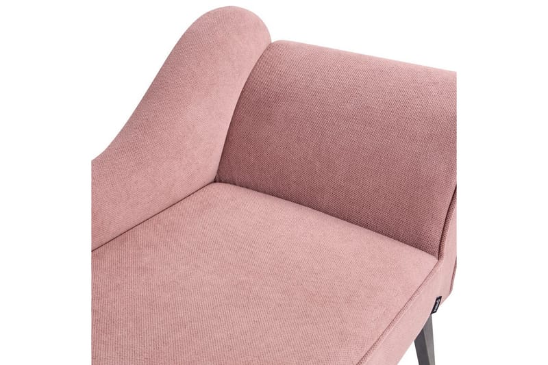 Schäslong Biarritz Rosa, Svart, Högervänd - Rosa, Svart, Högervänd - Möbler - Soffa - Modulsoffor - Övriga moduler till modulsoffa