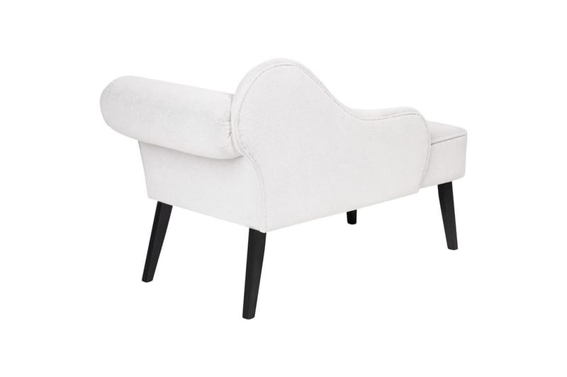 Schäslong Biarritz Vit, Svart, Högervänd - Vit, Svart, Högervänd - Möbler - Soffa - Modulsoffor - Övriga moduler till modulsoffa