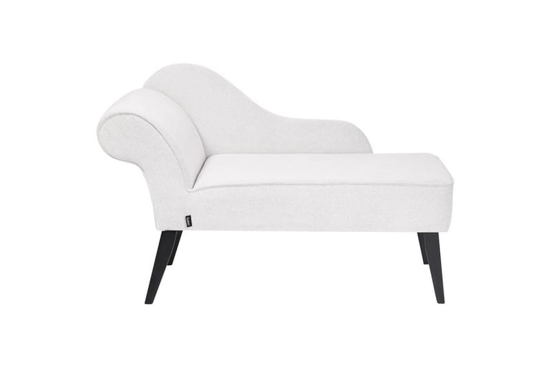 Schäslong Biarritz Vit, Svart, Vänstervänd - Vit, Svart, Vänstervänd - Möbler - Soffa - Modulsoffor - Övriga moduler till modulsoffa