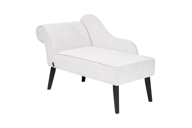 Schäslong Biarritz Vit, Svart, Vänstervänd - Vit, Svart, Vänstervänd - Möbler - Soffa - Modulsoffor - Övriga moduler till modulsoffa