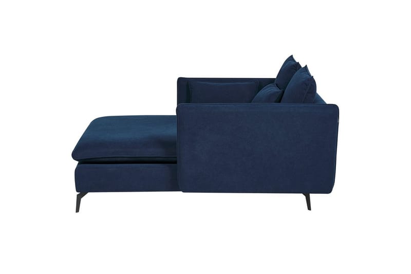 Schäslong Charmes Blå, Svart - Blå, Svart - Möbler - Soffa - Modulsoffor - Övriga moduler till modulsoffa