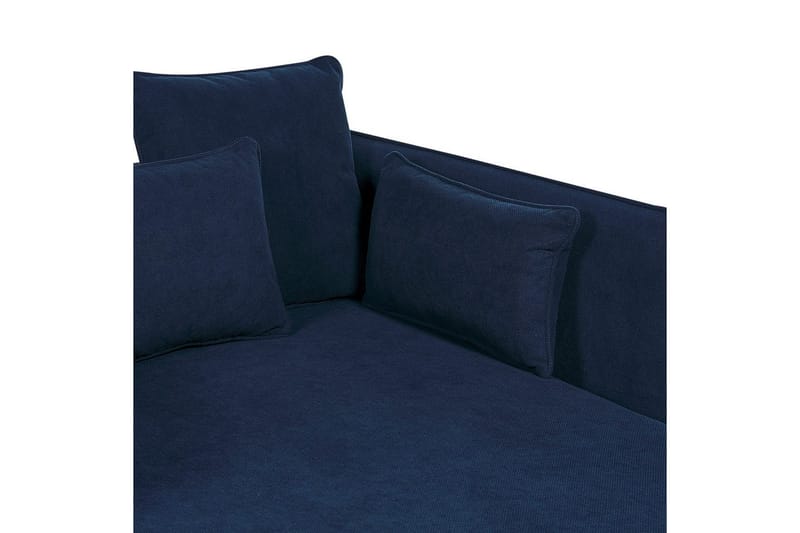 Schäslong Charmes Blå, Svart - Blå, Svart - Möbler - Soffa - Modulsoffor - Övriga moduler till modulsoffa