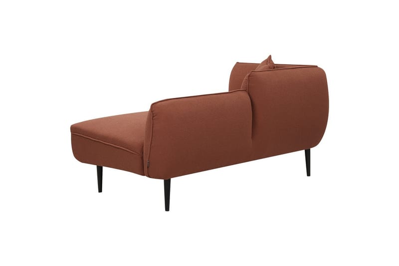 Schäslong Chevannes Röd, Svart - Röd, Svart - Möbler - Soffa - Modulsoffor - Övriga moduler till modulsoffa