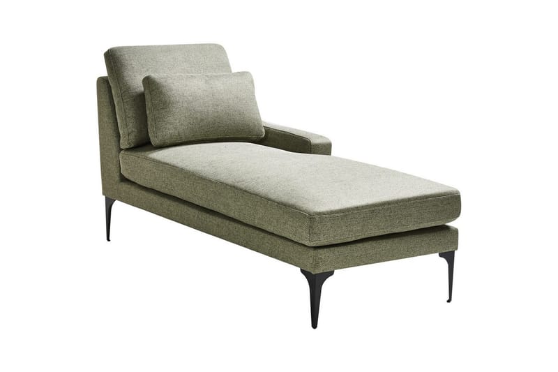 Schäslong Ewron Grön, Svart, Vänstervänd - Grön, Svart, Vänstervänd - Möbler - Soffa - Modulsoffor - Övriga moduler till modulsoffa