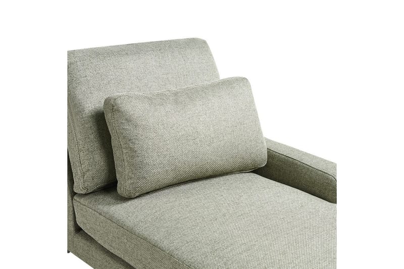 Schäslong Ewron Grön, Svart, Vänstervänd - Grön, Svart, Vänstervänd - Möbler - Soffa - Modulsoffor - Övriga moduler till modulsoffa