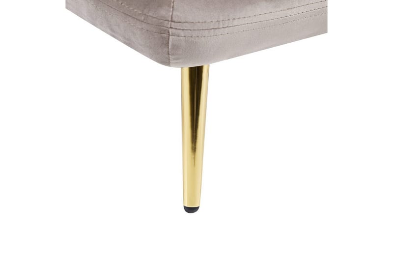 Schäslong Gonesse Beige, Grå, Guld - Beige, Grå, Guld - Möbler - Soffa - Modulsoffor - Övriga moduler till modulsoffa