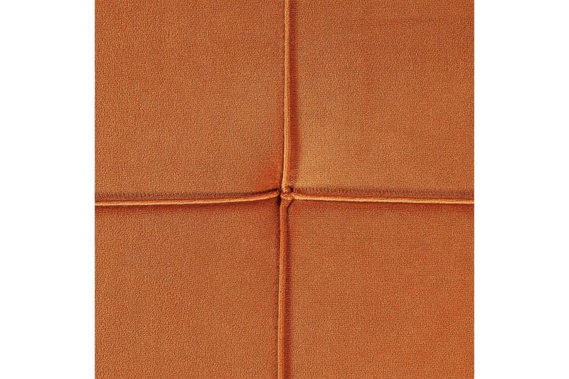 Schäslong Gonesse Orange, guld - Orange, guld - Möbler - Soffa - Modulsoffor - Övriga moduler till modulsoffa